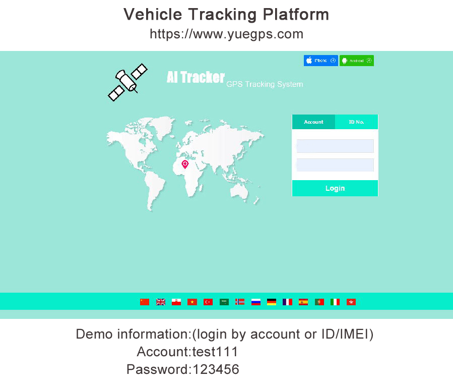 Global Tracking System PC